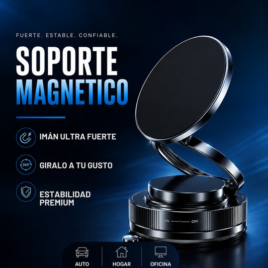 Soporte Magnético 360° - Ultra Resistente
