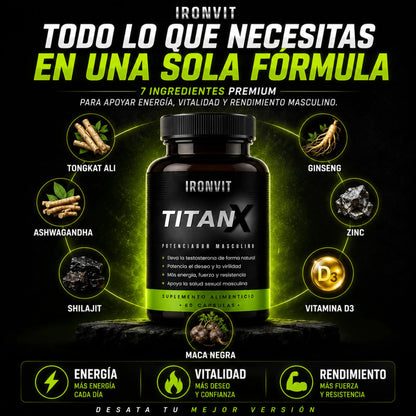 TITAN X - POTENCIADOR MASCULINO